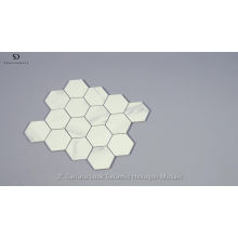 Marble Look Popular Hexagon Ceramic Bathroom Tiles With Good Price